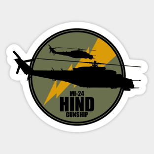 MI-24 Hind Sticker